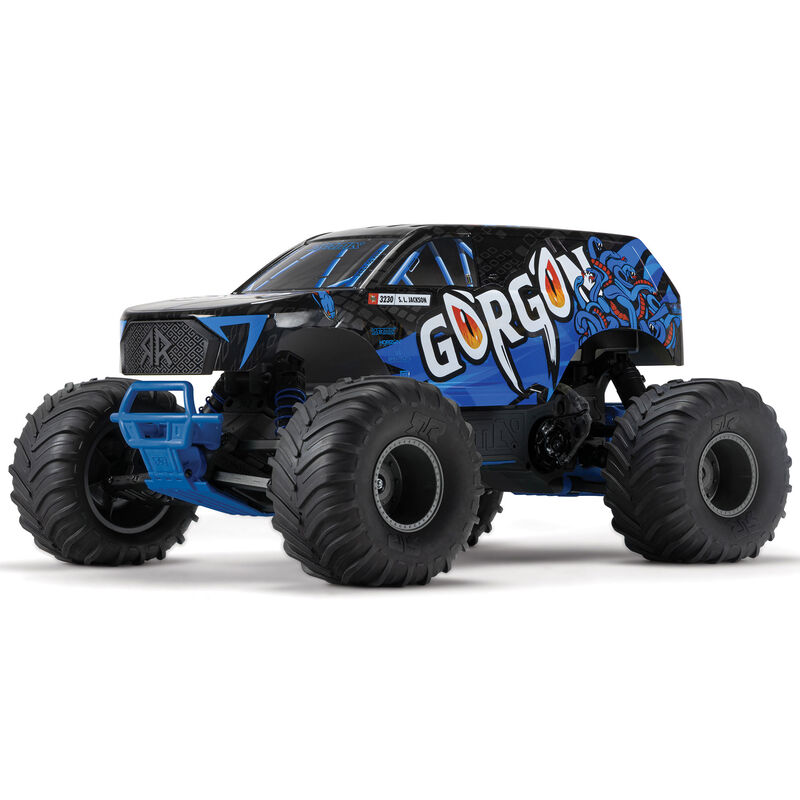 Arrma 1/10 GORGON 4X2 MEGA 550 Brushed Monster Truck RTR wBatt&C